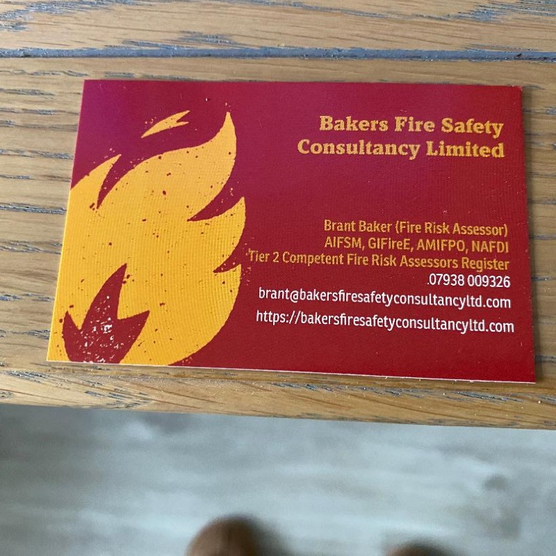 Bakers Fire safety Consultancy Limited